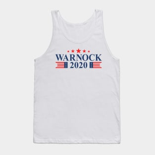 Vote Warnock For President 2020 Election Tank Top